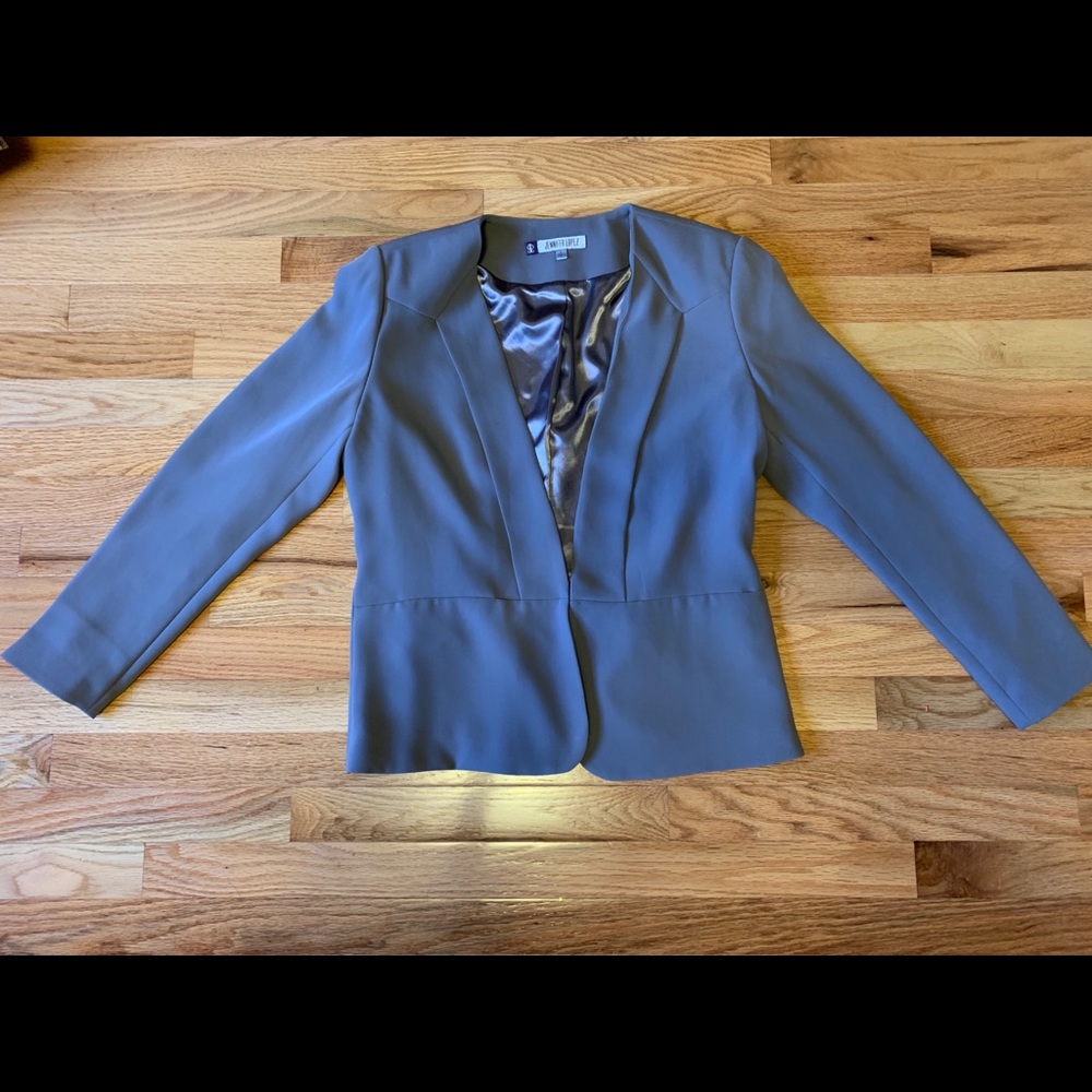 Jennifer Lopez lavender blazer